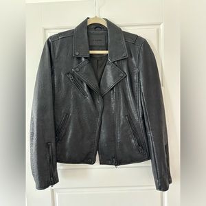 Blank NYC Black Leather Jacket - Size Small
